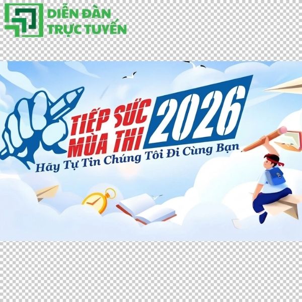 Tải miễn phí logo tiếp sức mùa thi 2026