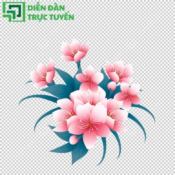 Download hoa ban vector