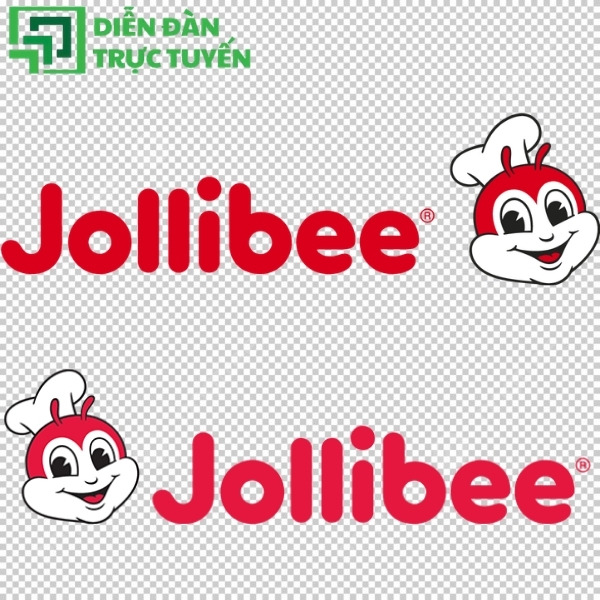File vector logo Jollibee chính hãng sắc nét không nền