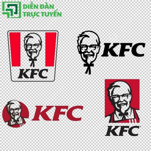 Bộ sưu tập logo KFC