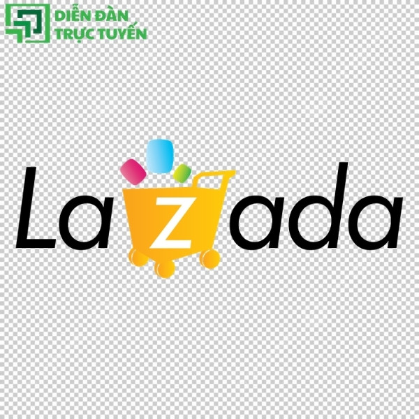 Logo lazada tách nền