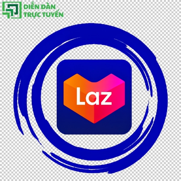 logo lazada 3d