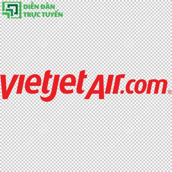 Tải miễn phí logo Vietjet Air PNG nền trong suốt sắc nét