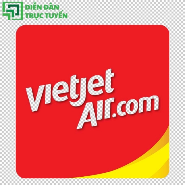 Mẫu logo Vietjet Air chuẩn định dạng AI, EPS, SVG mới nhất