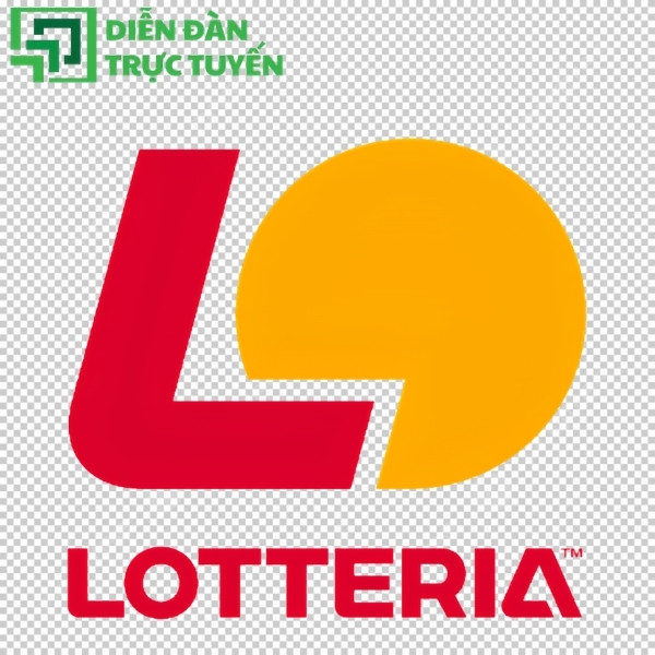 Logo lotteria vector