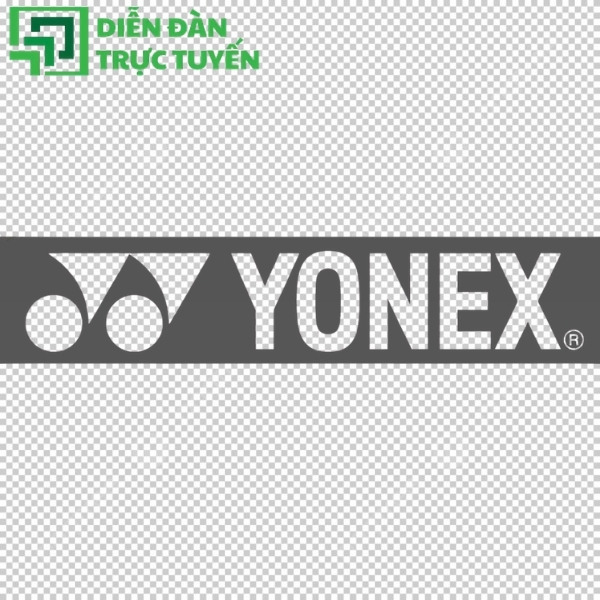 Bộ sưu tập file Logo Yonex xám