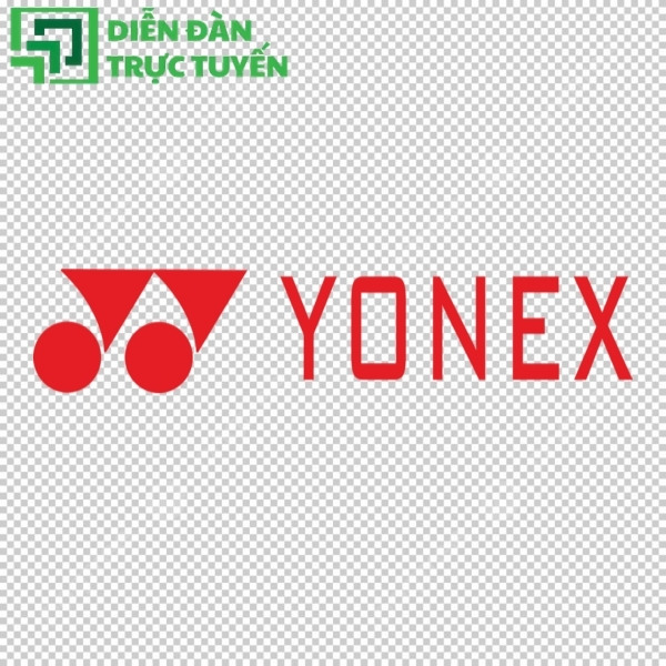 Logo Yonex màu đỏ