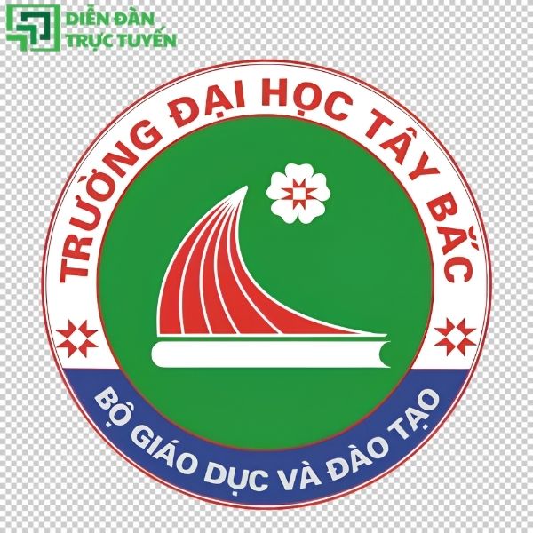 Logo Trường Đại Học Tây Bắc PNG